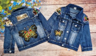 куртка джинсовая ― Детская одежда оптом в Новосибирске - компания BabySmail